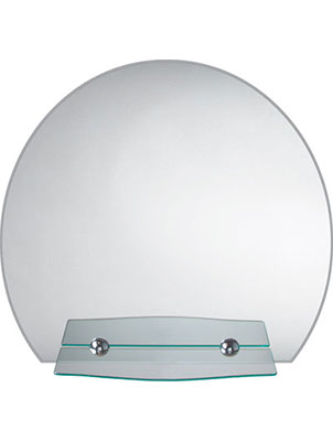 Зеркала для ванной комнаты с полками